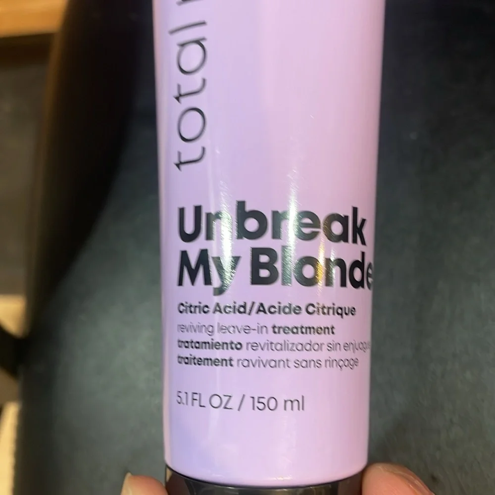 Matrix total results Unbreak, my blonde leave in treatment brand new - Picture 3 of 6